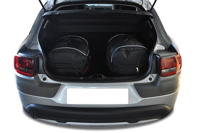 Kjust Kjust Reistassenset voor Citroen C4 Cactus 2014-2017 - Set van 3 Tassen met 2 Roltassen en 1 Sporttas Harvest Automotive 2