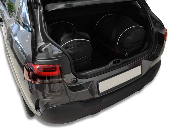 Kjust Kjust Reistassenset voor Citroen C4 Cactus 2014-2017 - Set van 3 Tassen met 2 Roltassen en 1 Sporttas Harvest Automotive 2