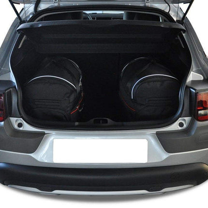 Kjust Kjust Reistassenset voor Citroen C4 Cactus 2014-2017 - Set van 4 Tassen met 2 Roltassen en 2 Sporttassen Harvest Automotive 3
