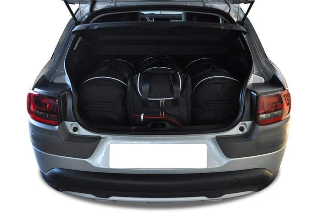 Kjust Kjust Reistassenset voor Citroen C4 Cactus 2014-2017 - Set van 4 Tassen met 2 Roltassen en 2 Sporttassen Harvest Automotive 1