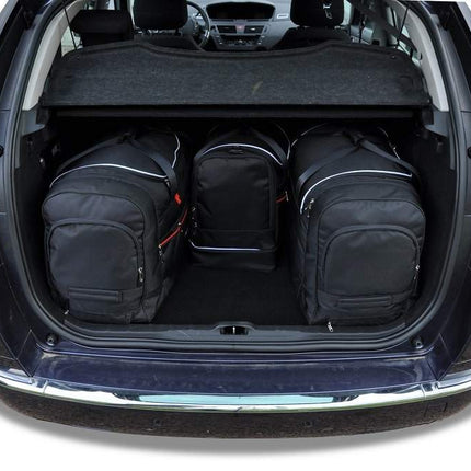 Kjust Kjust Reistassenset voor Citroen C4 Picasso 2007-2013 - Set van 4 Tassen met 2 Roltassen en 2 Sporttassen Harvest Automotive 2