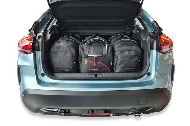 Kjust Kjust Reistassenset voor Citroen C4 X vanaf 2023 - Set van 4 Tassen met 2 Roltassen 1 Sporttas en 1 Vliegtuigtas Harvest Automotive 1