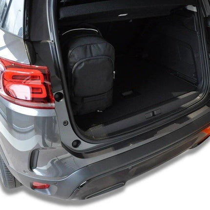 Kjust Kjust Reistassenset voor Citroen C5 Aircross 2018-2025 - Set van 4 Tassen met 2 Roltassen 1 Sporttas en 1 Vliegtuigtas Harvest Automotive 4
