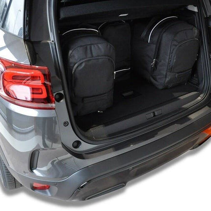 Kjust Kjust Reistassenset voor Citroen C5 Aircross 2018-2025 - Set van 4 Tassen met 2 Roltassen en 2 Sporttassen Harvest Automotive 2