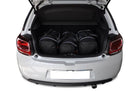 Kjust Kjust Reistassenset voor Citroen DS3 2010 - 2016 - Set van 3 Tassen met 2 Sporttassen en 1 Vliegtuigtas Harvest Automotive 1