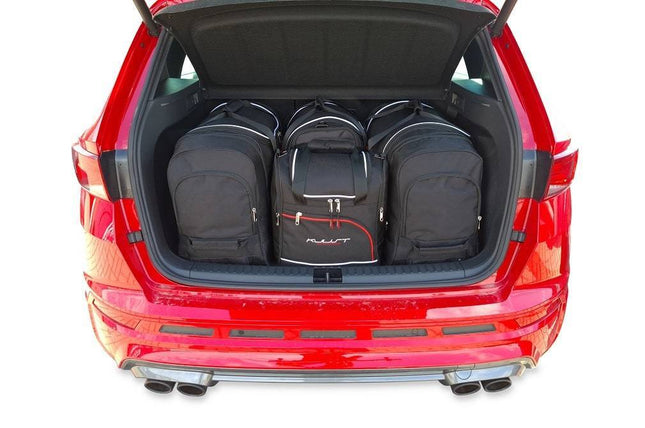 Kjust Kjust Reistassenset voor Cupra Ateca vanaf 2018 - Set van 4 Tassen met 2 Roltassen 1 Sporttas en 1 Vliegtuigtas Harvest Automotive 1
