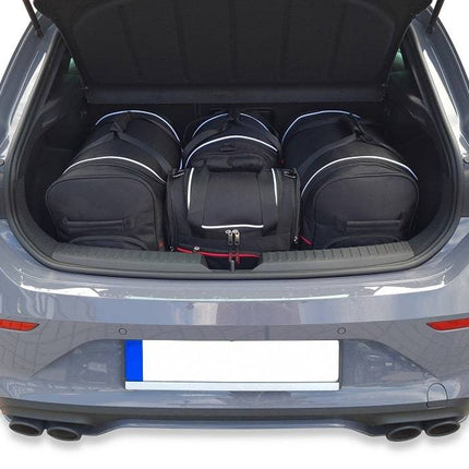 Kjust Kjust Reistassenset voor Cupra Leon 5-deurs 2020-2024 - Set van 4 Tassen met 2 Roltassen 1 Sporttas en 1 Vliegtuigtas Harvest Automotive 1