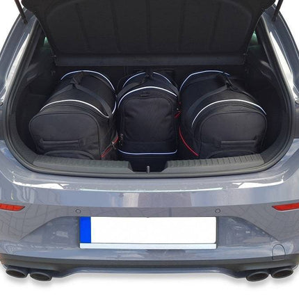Kjust Kjust Reistassenset voor Cupra Leon 5-deurs 2020-2024 - Set van 4 Tassen met 2 Roltassen 1 Sporttas en 1 Vliegtuigtas Harvest Automotive 6