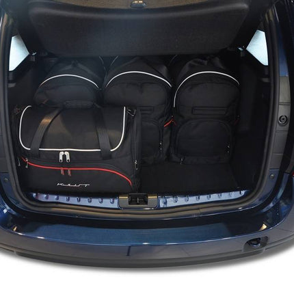 Kjust Kjust Reistassenset voor Dacia Duster 2010-2014 - Set van 5 Tassen met 3 Roltassen en 2 Vliegtuigtassen Harvest Automotive 2