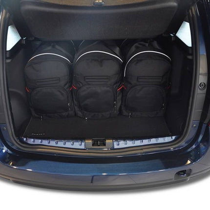 Kjust Kjust Reistassenset voor Dacia Duster 2010-2014 - Set van 5 Tassen met 3 Roltassen en 2 Vliegtuigtassen Harvest Automotive 3