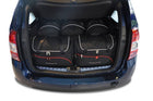 Kjust Kjust Reistassenset voor Dacia Duster 2010-2014 - Set van 5 Tassen met 3 Roltassen en 2 Vliegtuigtassen Harvest Automotive 1