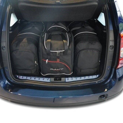 Kjust Kjust Reistassenset voor Dacia Duster 2014-2018 - Set van 4 Tassen met 2 Roltassen en 2 Sporttassen Harvest Automotive 1