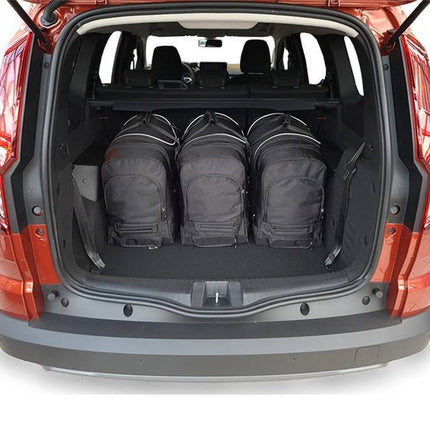 Kjust Kjust Reistassenset voor Dacia Jogger vanaf 2022 - Set van 5 Tassen met 3 Roltassen en 2 Sporttassen Harvest Automotive 3