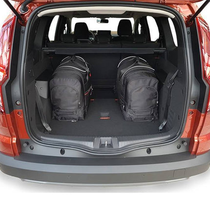 Kjust Kjust Reistassenset voor Dacia Jogger vanaf 2022 - Set van 5 Tassen met 3 Roltassen en 2 Sporttassen Harvest Automotive 4