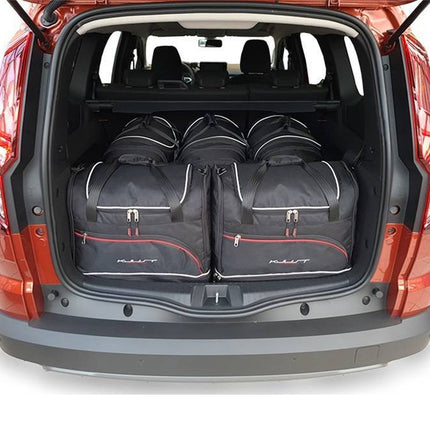 Kjust Kjust Reistassenset voor Dacia Jogger vanaf 2022 - Set van 5 Tassen met 3 Roltassen en 2 Sporttassen Harvest Automotive 6
