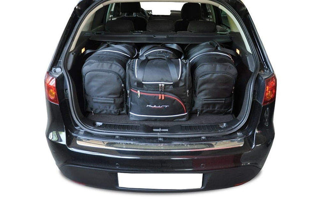 Kjust Kjust Reistassenset voor Fiat Croma 2005-2011 - Set van 4 Tassen met 2 Roltassen 1 Sporttas en 1 Vliegtuigtas Harvest Automotive 1