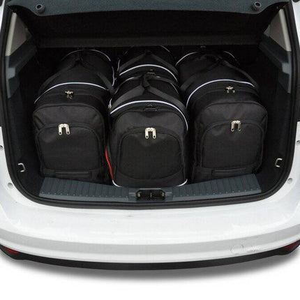 Kjust Kjust Reistassenset voor Ford C - Max 2010 - 2019 - Set van 4 Tassen met 2 Roltassen en 2 Sporttassen Harvest Automotive 1