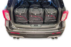 Kjust Kjust Reistassenset voor Ford Explorer vanaf 2020 - Set van 6 Tassen met 3 Roltassen en 3 Sporttassen Harvest Automotive 1