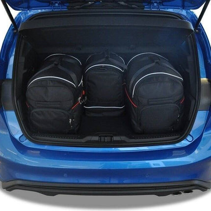 Kjust Kjust Reistassenset voor Ford Focus 5-deurs vanaf 2018 - Set van 4 Tassen met 2 Roltassen 1 Sporttas en 1 Vliegtuigtas Harvest Automotive 2