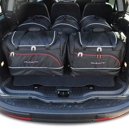 Kjust Kjust Reistassenset voor Ford Galaxy 2010-2015 - Set van 5 Tassen met 3 Roltassen en 2 Sporttassen Harvest Automotive 1