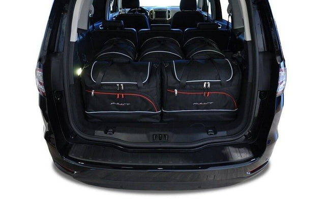 Kjust Kjust Reistassenset voor Ford Galaxy 2015-2018 - Set van 5 Tassen met 3 Roltassen en 2 Sporttassen Harvest Automotive 1