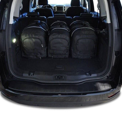 Kjust Kjust Reistassenset voor Ford Galaxy 2015-2018 - Set van 5 Tassen met 3 Roltassen en 2 Vliegtuigtassen Harvest Automotive 3