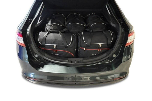 Kjust Kjust Reistassenset voor Ford Mondeo 5-deurs 2014-2019 - Set van 5 Tassen met 3 Roltassen en 2 Vliegtuigtassen Harvest Automotive 1