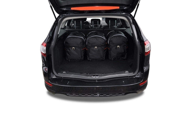 Kjust Kjust Reistassenset voor Ford Mondeo stationwagen 2007-2014 - Set van 5 Tassen met 3 Roltassen en 2 Sporttassen Harvest Automotive 2