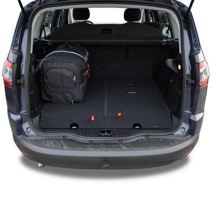 Kjust Kjust Reistassenset voor Ford S-Max 2006-2015 - Set van 5 Tassen met 3 Roltassen en 2 Vliegtuigtassen Harvest Automotive 5