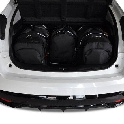 Kjust Kjust Reistassenset voor Honda Civic 5-deurs 2011-2017 - Set van 4 Tassen met 2 Roltassen 1 Sporttas en 1 Vliegtuigtas Harvest Automotive 2