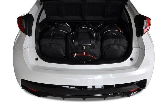 Kjust Kjust Reistassenset voor Honda Civic 5-deurs 2011-2017 - Set van 4 Tassen met 2 Roltassen en 2 Sporttassen Harvest Automotive 1
