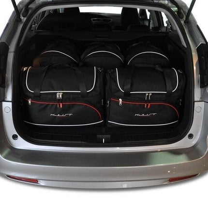 Kjust Kjust Reistassenset voor Honda Civic Tourer 2014-2018 - Set van 5 Tassen met 3 Roltassen en 2 Vliegtuigtassen Harvest Automotive 1