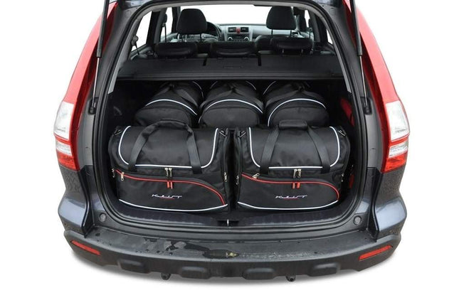 Kjust Kjust Reistassenset voor Honda CRV 2007-2012 - Set van 5 Tassen met 3 Roltassen en 2 Vliegtuigtassen Harvest Automotive 1