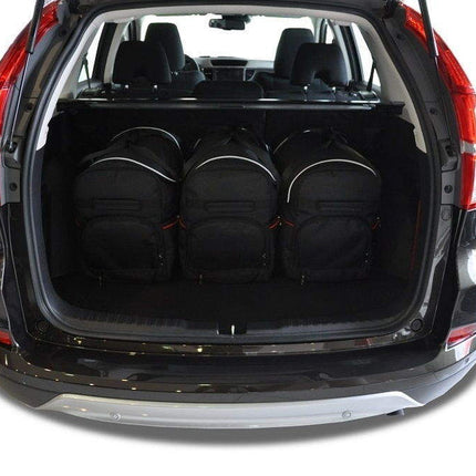 Kjust Kjust Reistassenset voor Honda CRV 2012-2018 - Set van 5 Tassen met 3 Roltassen en 2 Vliegtuigtassen Harvest Automotive 2