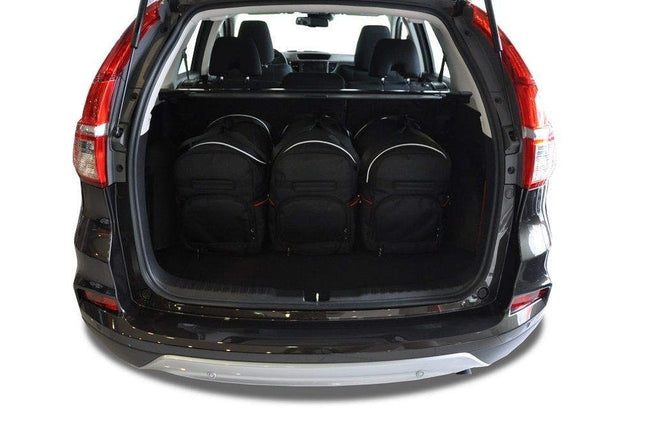 Kjust Kjust Reistassenset voor Honda CRV 2012-2018 - Set van 5 Tassen met 3 Roltassen en 2 Vliegtuigtassen Harvest Automotive 2