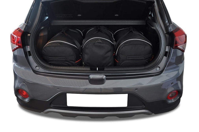 Kjust Kjust Reistassenset voor Hyundai i20 5-deurs 2015-2020 - Set van 3 Tassen met 2 Roltassen en 1 Sporttas Harvest Automotive 1
