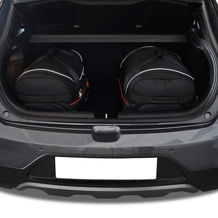 Kjust Kjust Reistassenset voor Hyundai i20 5-deurs 2015-2020 - Set van 3 Tassen met 2 Roltassen en 1 Vliegtuigtas Harvest Automotive 2