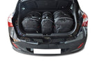 Kjust Kjust Reistassenset voor Hyundai i30 3-deurs 2013-2017 - Set van 3 Tassen met 2 Roltassen en 1 Vliegtuigtas Harvest Automotive 1