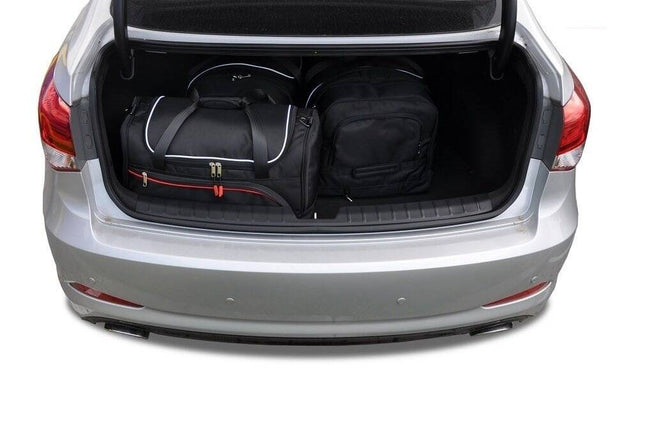 Kjust Kjust Reistassenset voor Hyundai i40 Sedan vanaf 2011 - Set van 4 Tassen met 2 Roltassen en 2 Sporttassen Harvest Automotive 2
