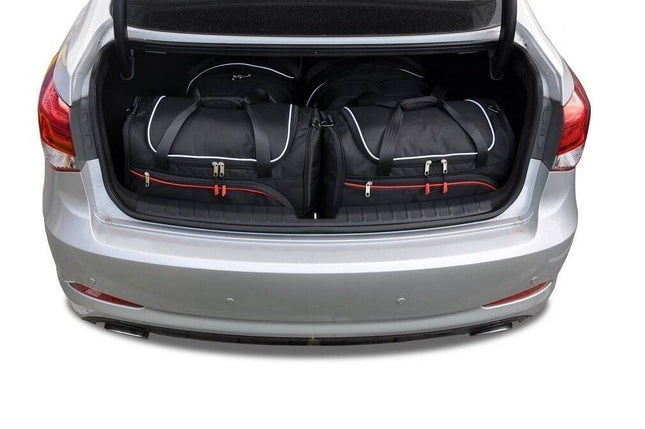Kjust Kjust Reistassenset voor Hyundai i40 Sedan vanaf 2011 - Set van 4 Tassen met 2 Roltassen en 2 Sporttassen Harvest Automotive 1