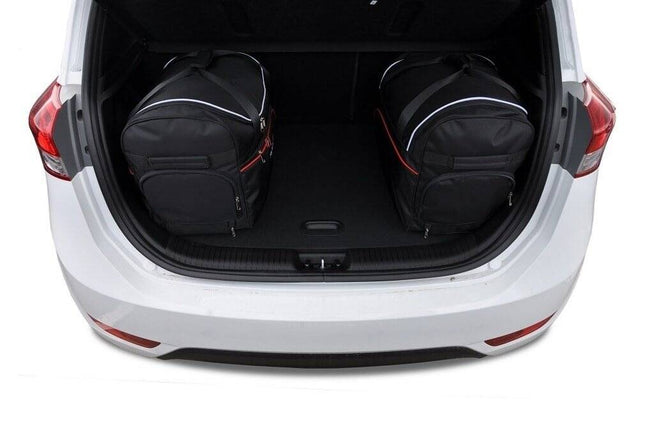 Kjust Kjust Reistassenset voor Hyundai iX20 2011-2019 - Set van 3 Tassen met 2 Roltassen en 1 Sporttas Harvest Automotive 2