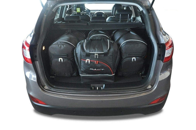 Kjust Kjust Reistassenset voor Hyundai iX35 2010-2015 - Set van 4 Tassen met 2 Roltassen en 2 Sporttassen Harvest Automotive 1
