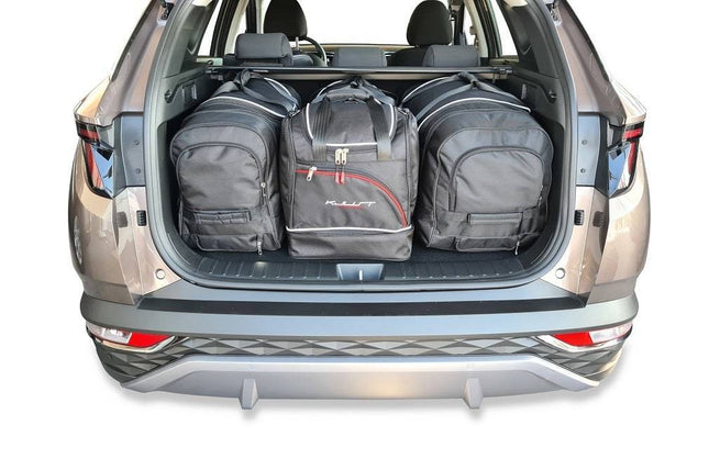 Kjust Kjust Reistassenset voor Hyundai Tucson vanaf 2020 - Set van 4 Tassen met 2 Roltassen en 2 Sporttassen Harvest Automotive 1