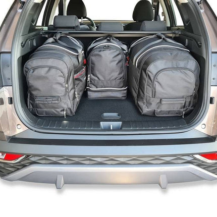 Kjust Kjust Reistassenset voor Hyundai Tucson vanaf 2020 - Set van 4 Tassen met 2 Roltassen en 2 Sporttassen Harvest Automotive 2