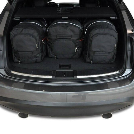 Kjust Kjust Reistassenset voor Infiniti QX70 2013-2017 - Set van 4 Tassen met 3 Roltassen en 1 Vliegtuigtas Harvest Automotive 2