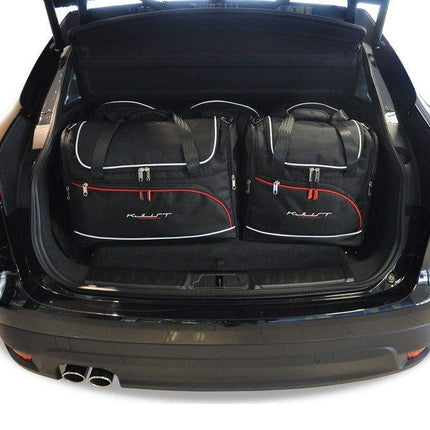 Kjust Kjust Reistassenset voor Jaguar F-Pace vanaf 2015 - Set van 5 Tassen met 3 Roltassen en 2 Vliegtuigtassen Harvest Automotive 1