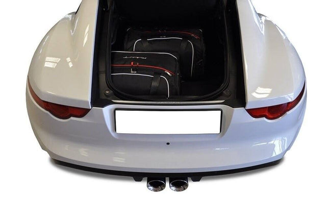 Kjust Kjust Reistassenset voor Jaguar F-Type coupe 2014-2024 - Set van 3 Tassen met 1 Sporttas en 2 Vliegtuigtassen Harvest Automotive 2