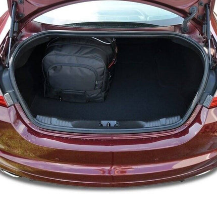 Kjust Kjust Reistassenset voor Jaguar XF 2008-2015 - Set van 4 Tassen met 2 Roltassen en 2 Vliegtuigtassen Harvest Automotive 4