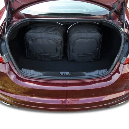 Kjust Kjust Reistassenset voor Jaguar XF 2008-2015 - Set van 4 Tassen met 2 Roltassen en 2 Vliegtuigtassen Harvest Automotive 3