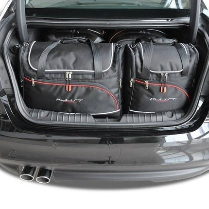 Kjust Kjust Reistassenset voor Jaguar XF 2015-2024 - Set van 4 Tassen met 2 Roltassen en 2 Vliegtuigtassen Harvest Automotive 1